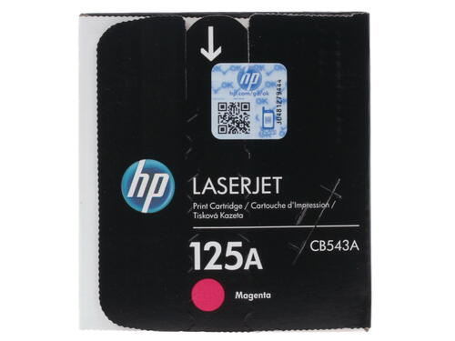 Купить Картридж лазерный HP 125A (CB543A) пурпурный, с чипом  0107732. Характеристики, отзывы и цены в Донецке