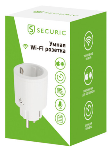 Купить Умная розетка Securic SEC-HV-401W  9098344. Характеристики, отзывы и цены в Донецке
