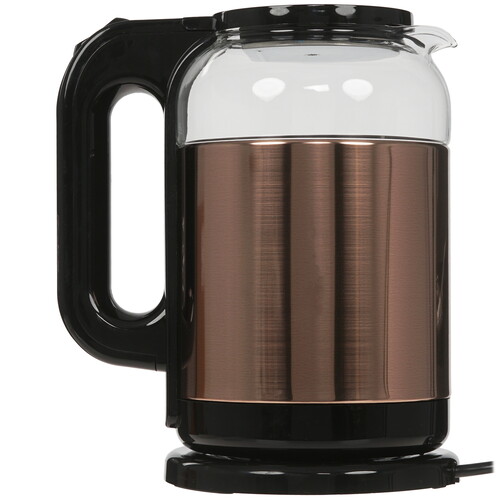 Купить Электрочайник DELTA DL-1115 золотистый  9297584. Характеристики, отзывы и цены в Донецке