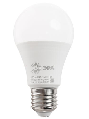 Купить Лампа светодиодная ЭРА LED smd A60-11w-827-E27  1184420. Характеристики, отзывы и цены в Донецке