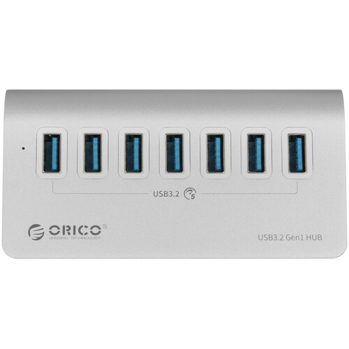 Купить USB-разветвитель ORICO M3U7-10-SV-BP  5471152. Характеристики, отзывы и цены в Донецке