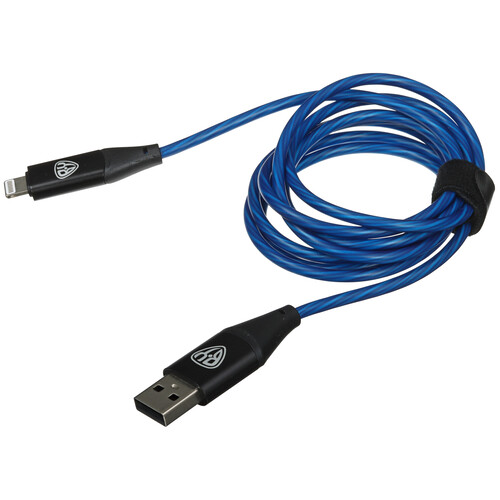 Купить Кабель круглый BY Lightning 8-pin - USB 2.0 Type-A синий 1.5 м  5482246. Характеристики, отзывы и цены в Донецке