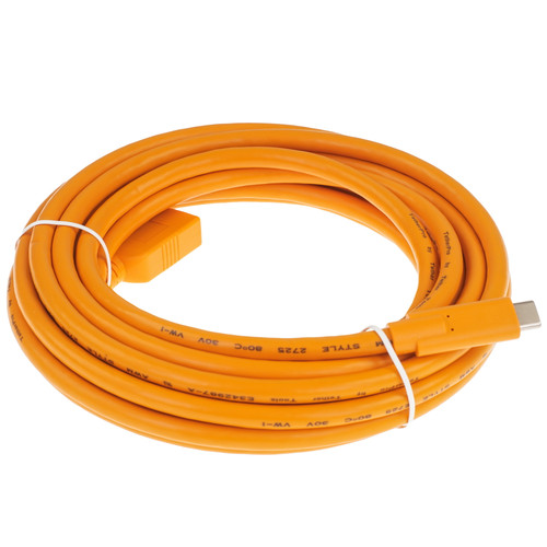 Купить Кабель Tether Tools USB Type-C - USB Type-A оранжевый  5605746. Характеристики, отзывы и цены в Донецке