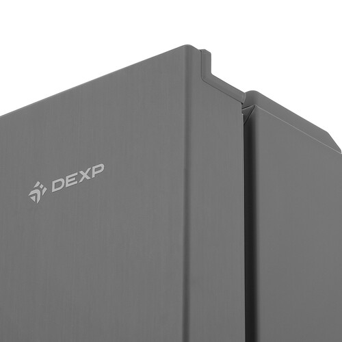 Купить Холодильник с морозильником   DEXP B2-32AHA серебристый  9089397. Характеристики, отзывы и цены в Донецке