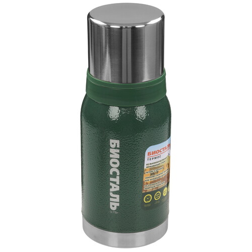 Купить Термос Biostal Охота NBA-750G зеленый  9194271. Характеристики, отзывы и цены в Донецке