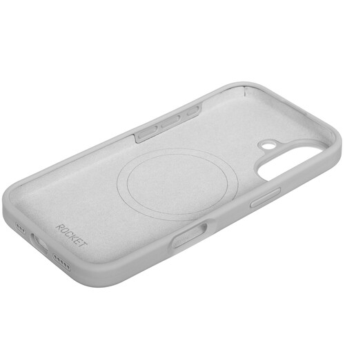 Купить Накладка  Rocket Silk для Apple iPhone 17 серый  5639048. Характеристики, отзывы и цены в Донецке