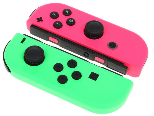 Купить Игровой контроллер Nintendo Joy-Con Pair зеленый+розовый  1143398. Характеристики, отзывы и цены в Донецке