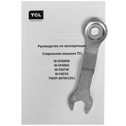 Купить Стиральная машина TCL W-SF606W белый  5637718. Характеристики, отзывы и цены в Донецке