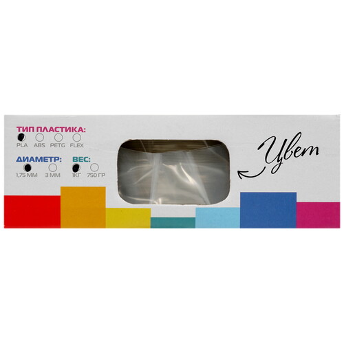 Купить Пластик Funtastique PLA-1KG-NC  1630356. Характеристики, отзывы и цены в Донецке