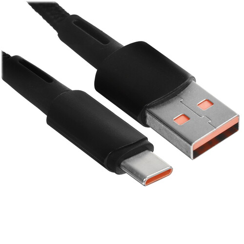 Купить Кабель круглый REXANT USB Type-C - USB 2.0 Type-A черный 1 м  5454255. Характеристики, отзывы и цены в Донецке