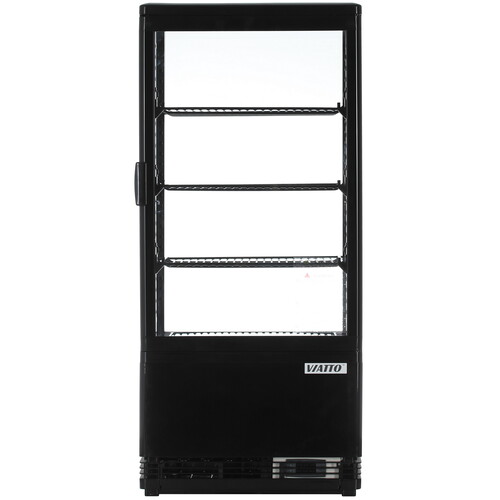 Купить Холодильная витрина   Viatto VA-RT-78B черный  9121851. Характеристики, отзывы и цены в Донецке