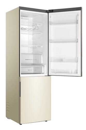 Купить Холодильник с морозильником   Haier C4F640CCGU1 бежевый  9954135. Характеристики, отзывы и цены в Донецке