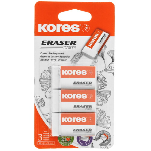 Купить Ластик Kores 376556  9138138. Характеристики, отзывы и цены в Донецке
