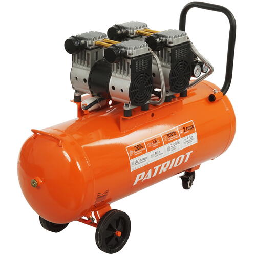 Купить Компрессор поршневой безмасляный Patriot WO 80-360  5344966. Характеристики, отзывы и цены в Донецке