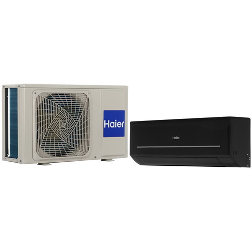 Купить Кондиционер настенный сплит-система Haier HSU-09HRDN103/R3(DB) черный  9221259. Характеристики, отзывы и цены в Донецке