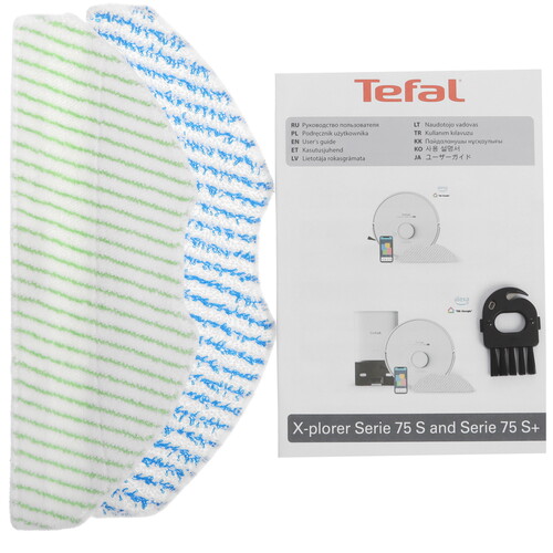 Купить Робот-пылесос Tefal X-plorer Serie 75 S+ RG8597WH белый  5466528. Характеристики, отзывы и цены в Донецке