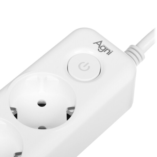 Купить Сетевой фильтр AGNI TP-FD5E белый  9289323. Характеристики, отзывы и цены в Донецке