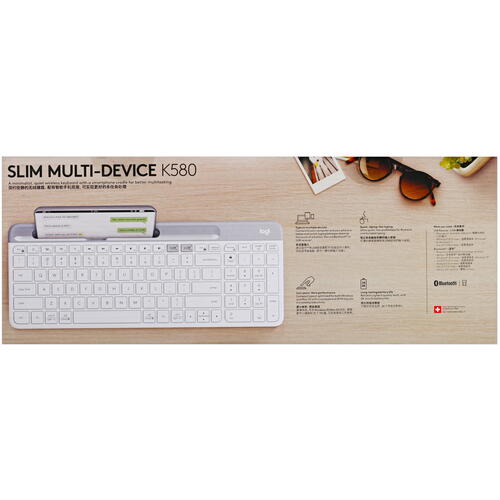 Купить Клавиатура  беспроводная Logitech K580  5068121. Характеристики, отзывы и цены в Донецке