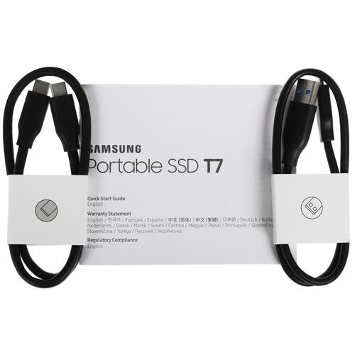 Купить 1000 ГБ Внешний SSD Samsung T7 [MU-PC1T0T/WW]  5046412. Характеристики, отзывы и цены в Донецке