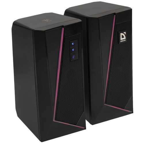 Купить Колонки Defender Solar 3 черный  9184555. Характеристики, отзывы и цены в Донецке