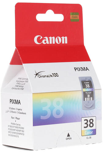 Купить Картридж Canon CL-38 многоцветный  0106176. Характеристики, отзывы и цены в Донецке