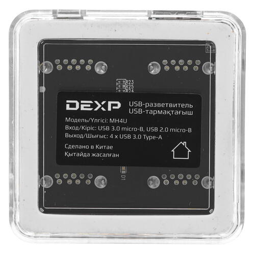 Купить USB-разветвитель DEXP MH4U  1343127. Характеристики, отзывы и цены в Донецке