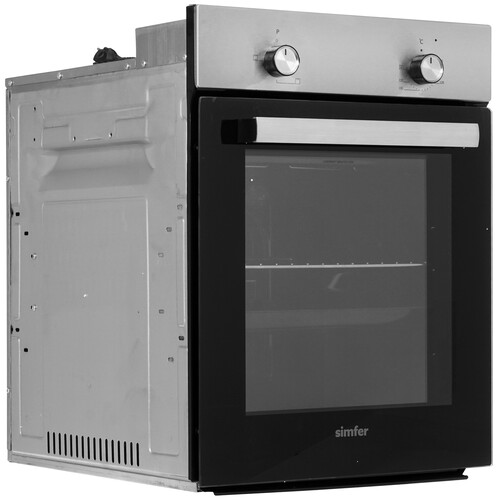 Купить Электрический духовой шкаф Simfer B4EM04070 серебристый  9288236. Характеристики, отзывы и цены в Донецке