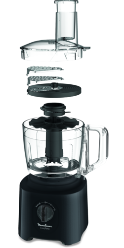 Купить Кухонный комбайн Moulinex Masterchef Easy Force FP245810 черный  5499628. Характеристики, отзывы и цены в Донецке