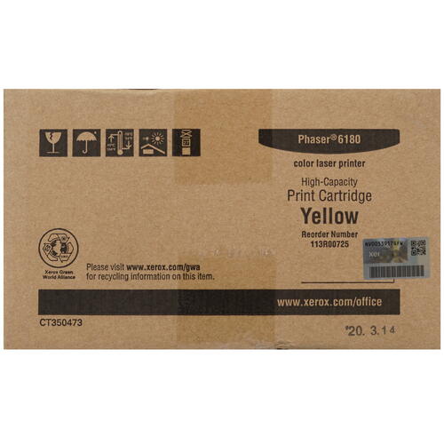 Купить Картридж лазерный Xerox 113R00725 желтый  7937068. Характеристики, отзывы и цены в Донецке