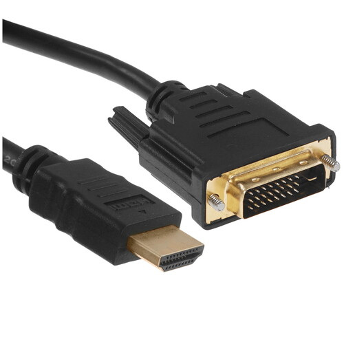 Купить Кабель  5Bites HDMI - DVI-D, 3 м  9286431. Характеристики, отзывы и цены в Донецке