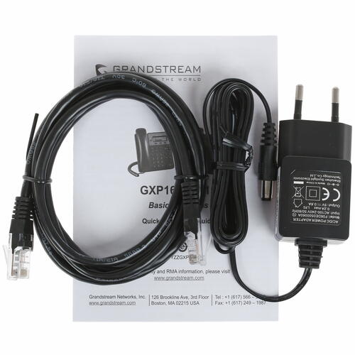 Купить Телефон VoIP Grandstream GXP1610 черный  7945272. Характеристики, отзывы и цены в Донецке