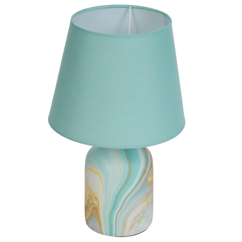Купить Настольный светильник RISALUX Жаклин голубой  9176730. Характеристики, отзывы и цены в Донецке