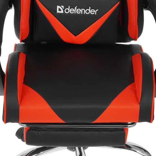 Купить Кресло игровое Defender Pilot красный  4881892. Характеристики, отзывы и цены в Донецке