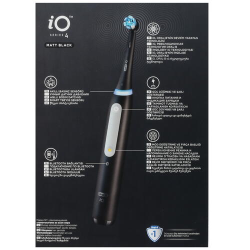 Купить Электрическая зубная щетка Braun Oral-B iO Series 4/iOG4 черный  9058285. Характеристики, отзывы и цены в Донецке