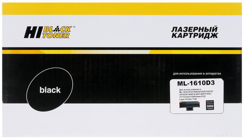 Купить Картридж лазерный Hi-Black ML-1610D3 черный  7939758. Характеристики, отзывы и цены в Донецке