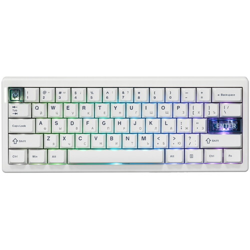 Купить Клавиатура проводная + беспроводная Cidoo QK61 V2  9316202. Характеристики, отзывы и цены в Донецке