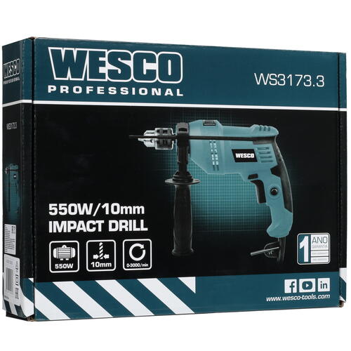 Купить Дрель  Wesco WS3173.3  5094314. Характеристики, отзывы и цены в Донецке