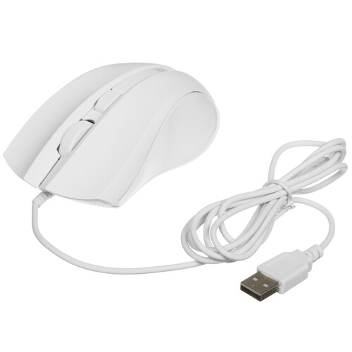 Купить Мышь проводная Aceline CM-290WT  белый  5460315. Характеристики, отзывы и цены в Донецке