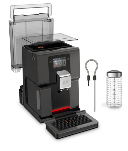 Купить Кофемашина автоматическая Krups Intuition Preference EA872B10 черный  5632382. Характеристики, отзывы и цены в Донецке