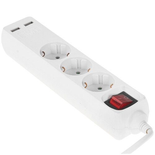 Купить Удлинитель TDM ELECTRIC SQ1303-0303 белый  9277102. Характеристики, отзывы и цены в Донецке