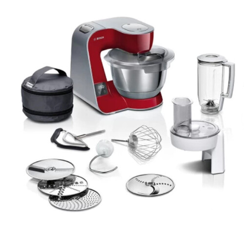 Купить Кухонная машина Bosch MUM5X720 красный  9101926. Характеристики, отзывы и цены в Донецке