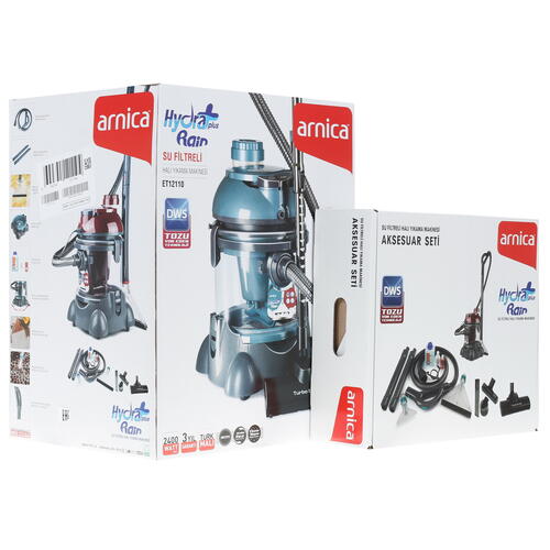Купить Пылесос Arnica Hydra Rain Plus красный  1274728. Характеристики, отзывы и цены в Донецке