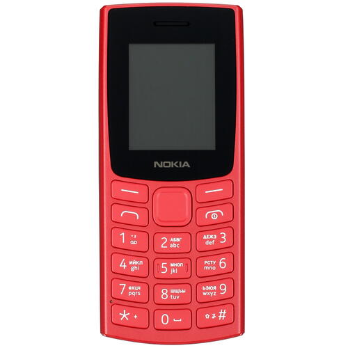 Купить Сотовый телефон Nokia 105 DS (2023) красный  5429733. Характеристики, отзывы и цены в Донецке