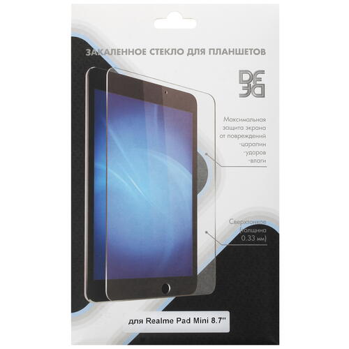 Купить Защитное стекло DF для realme Pad mini  5087828. Характеристики, отзывы и цены в Донецке