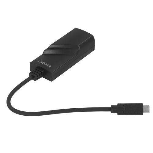 Купить Сетевая карта Digma D-USBC-LAN1000  9159410. Характеристики, отзывы и цены в Донецке