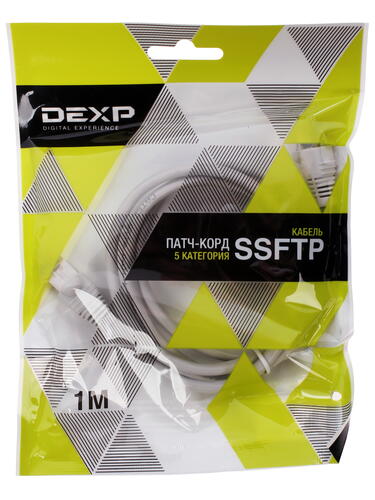 Купить Патч-корд DEXP HPS5E010  1043649. Характеристики, отзывы и цены в Донецке