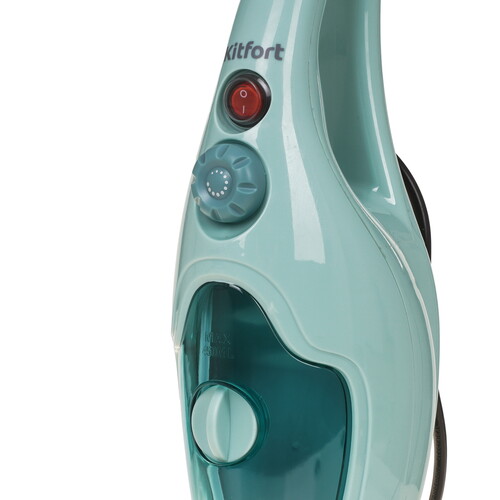 Купить Пароочиститель Kitfort КТ-1079 бирюзовый  9087563. Характеристики, отзывы и цены в Донецке