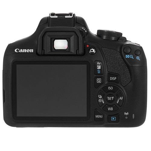 Купить Зеркальный фотоаппарат Canon EOS 2000D Kit 18-55mm IS II черный  5068850. Характеристики, отзывы и цены в Донецке