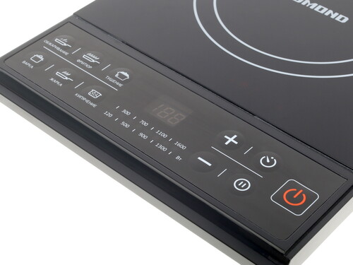 Купить Плита компактная электрическая Redmond RIC-4601 черный  1125954. Характеристики, отзывы и цены в Донецке