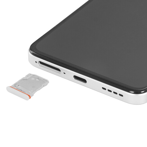 Купить 6.67" Смартфон realme 14 256 ГБ серебристый  5621430. Характеристики, отзывы и цены в Донецке